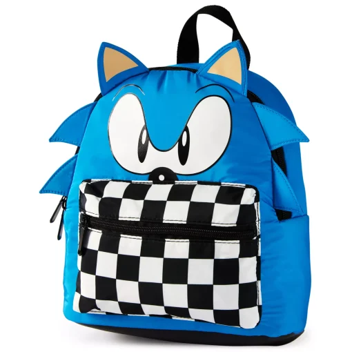 3D Sonic Checkered Mini Backpack - Sonic the Hedgehog