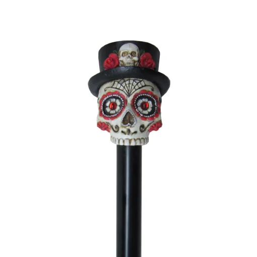 Day of the Dead Skull Staff