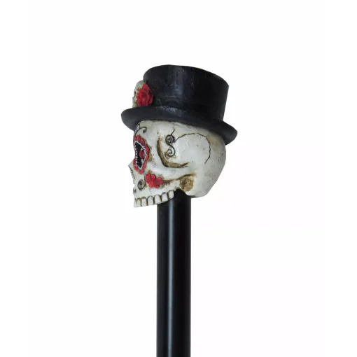 Day of the Dead Skull Staff