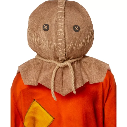 Deluxe Sam Burlap Full Mask - Trick 'r Treat