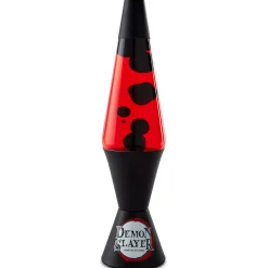 Demon Slayer 17 Inch Lava Lamp Black and Red
