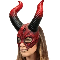 Devil Horn Half Mask