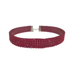 Devil Rhinestone Choker Necklace