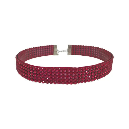 Devil Rhinestone Choker Necklace