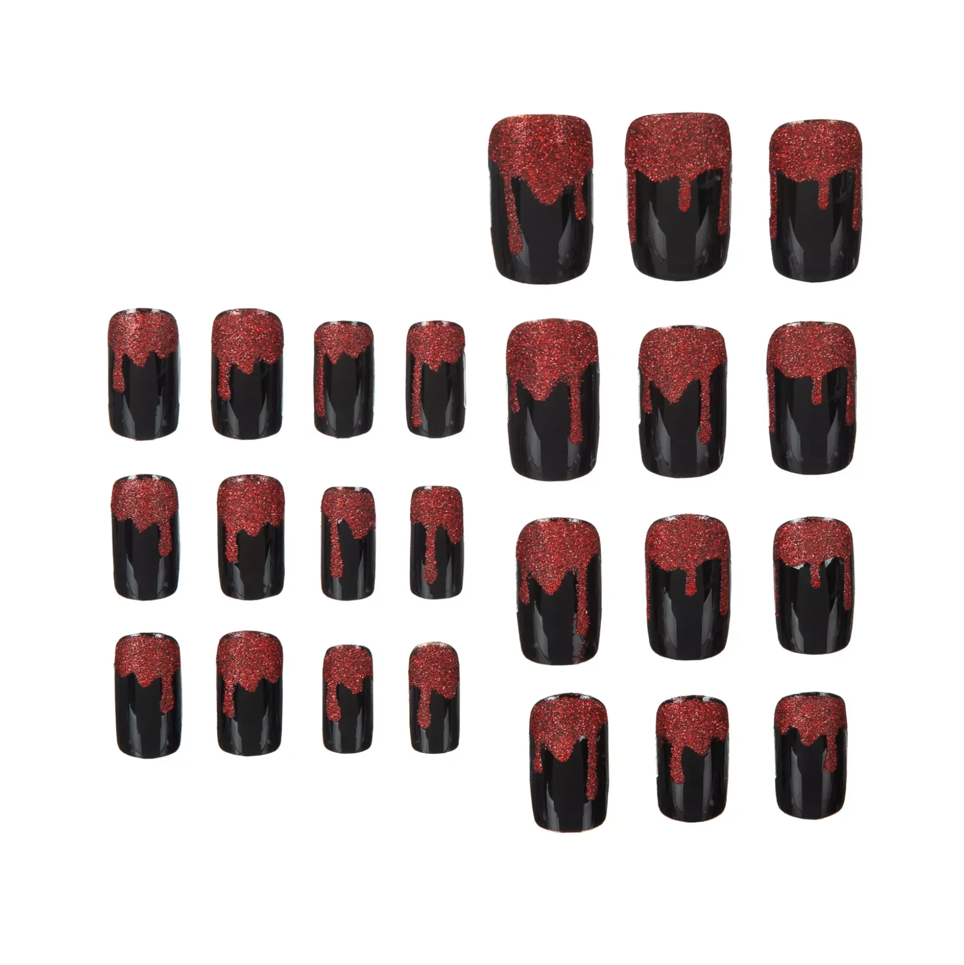 Dripping Blood Press On Nails