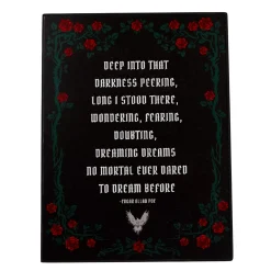 Edgar Allen Poe Poem Sign