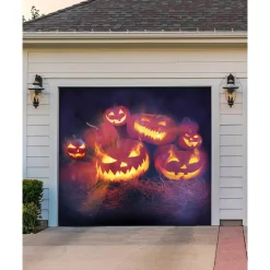 Evil Pumpkins Garage Single Door Cover