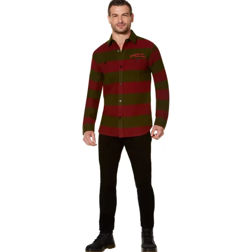 Freddy Krueger Claw Flannel Shirt - A Nightmare on Elm Street