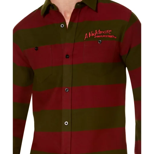 Freddy Krueger Claw Flannel Shirt - A Nightmare on Elm Street