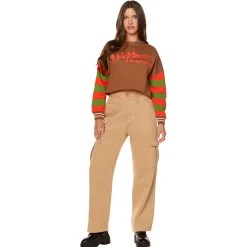 Freddy Krueger Cropped Crewneck - A Nightmare on Elm Street