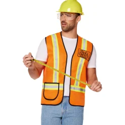 Funny Construction Worker Costume Kit