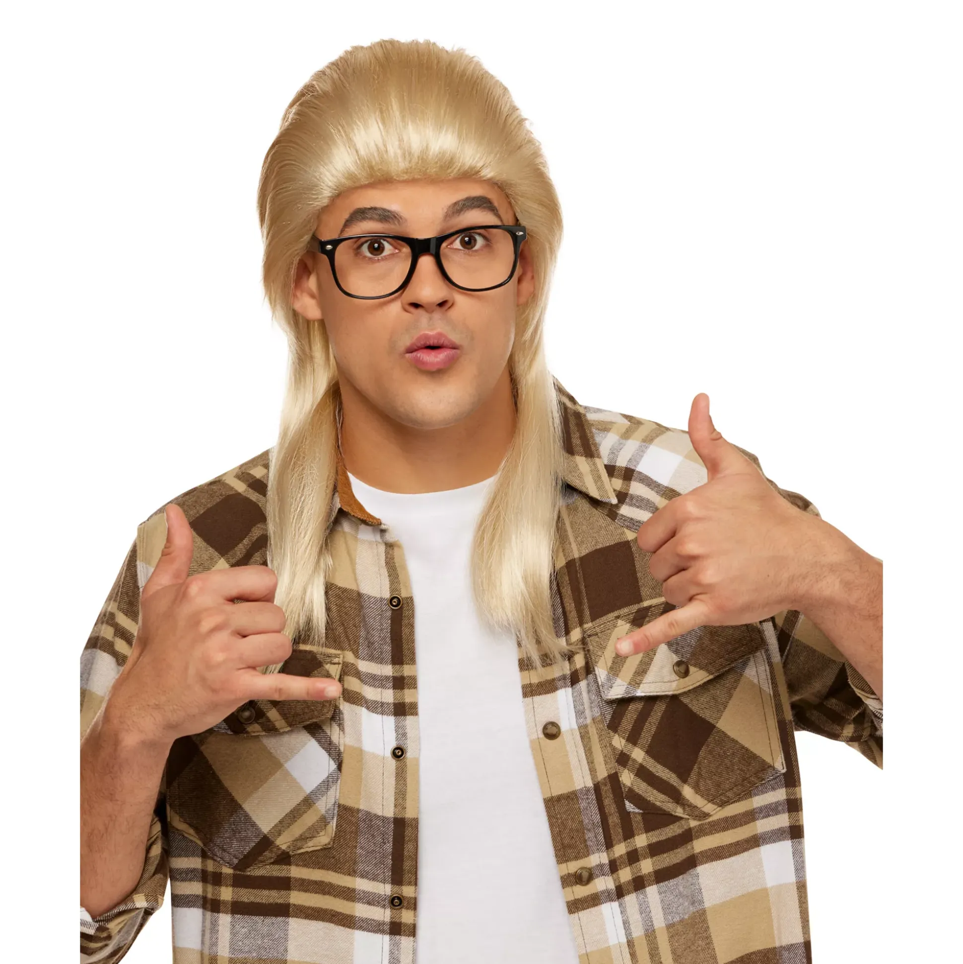 Funny Guy Mullet Wig