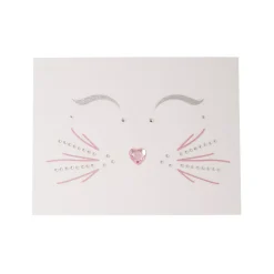 Gemstone Bunny Face Decals