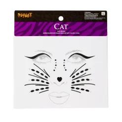 Gemstone Cat Face Decals