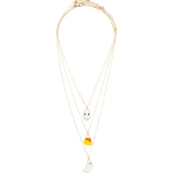 Ghost and Candy Chain Necklaces - 3 Pack
