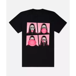Ghost Face Bubble Gum Pop Art T Shirt