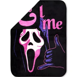 Ghost Face Call Me Double Sided Fleece Blanket