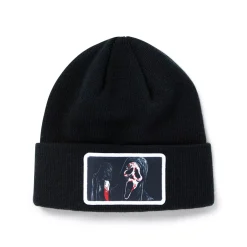 Ghost Face Cuff Beanie Hat