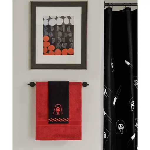 Ghost Face Knife Hand Towel