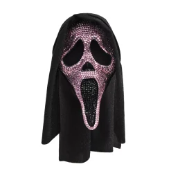 Ghost Face Pink Bling Full Mask