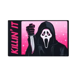 Ghost Face Pink Doormat