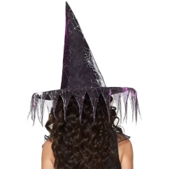Girls Glitter Witch Hat