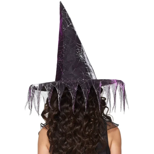 Girls Glitter Witch Hat
