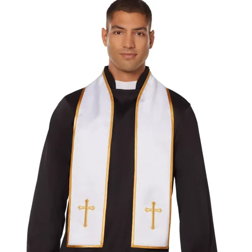 Gold Cross Scarf