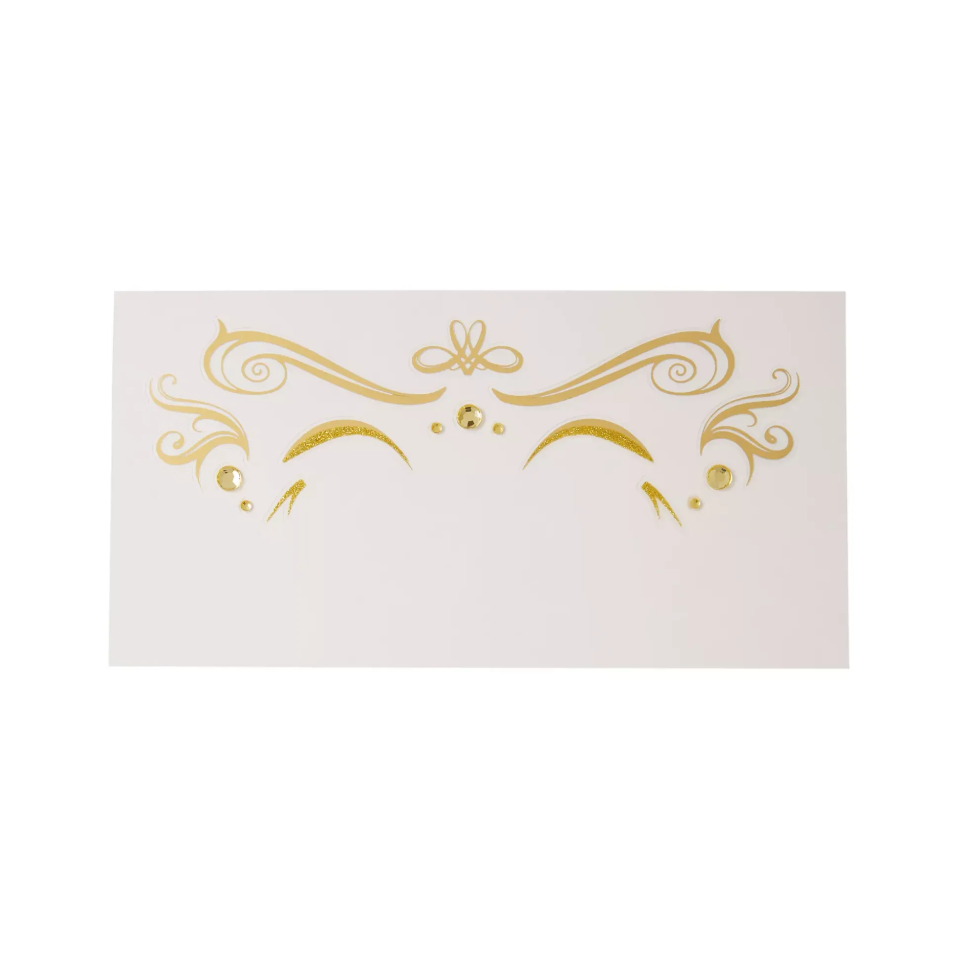 Gold Roman Face Decals