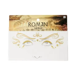 Gold Roman Face Decals