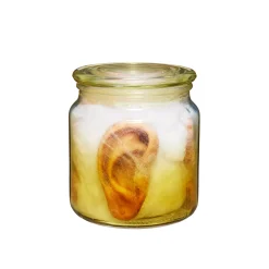 Gothic Noir Ear Jar