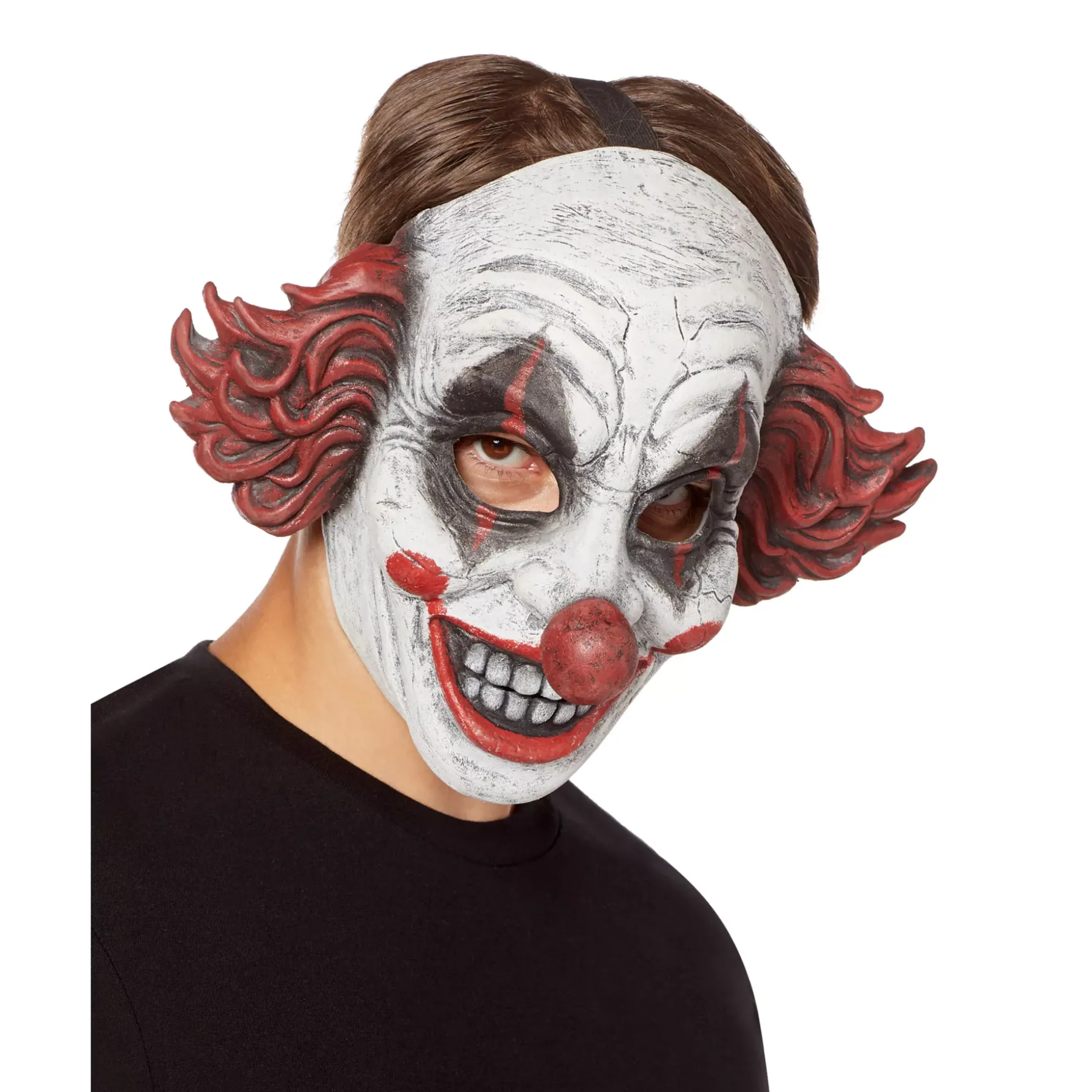 Happy Clown Half Mask