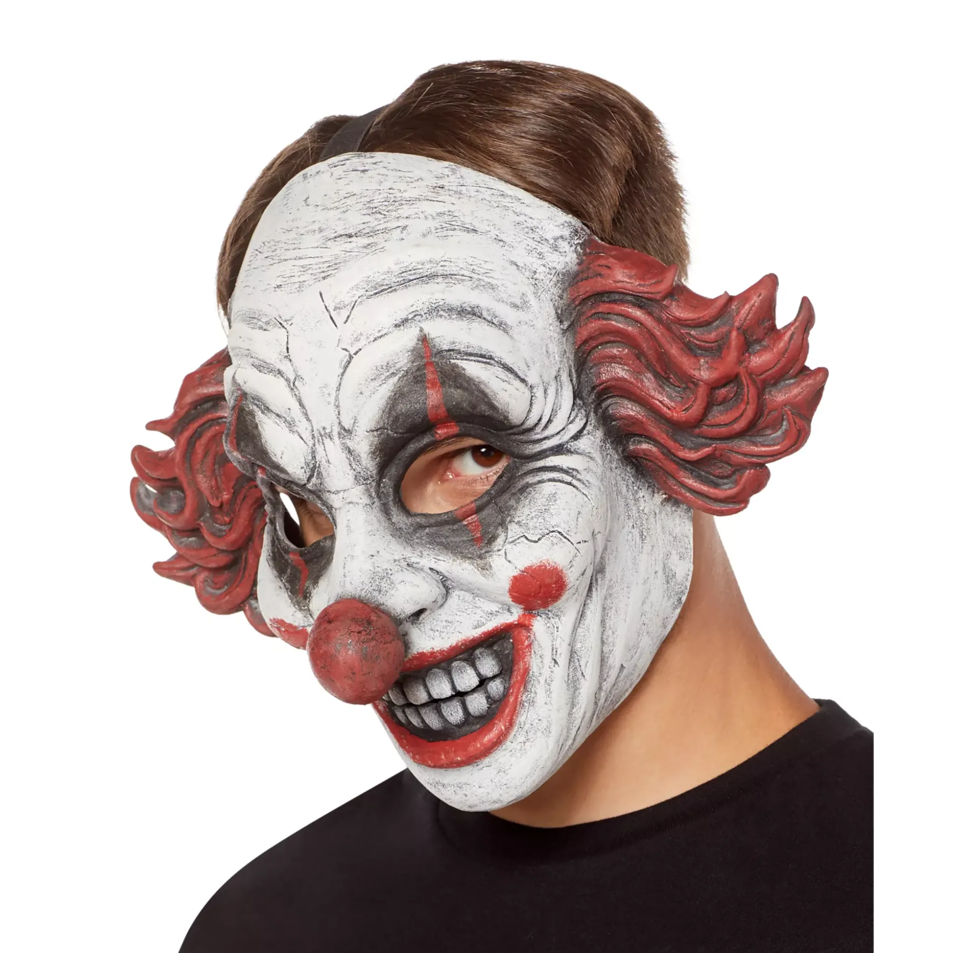 Happy Clown Half Mask