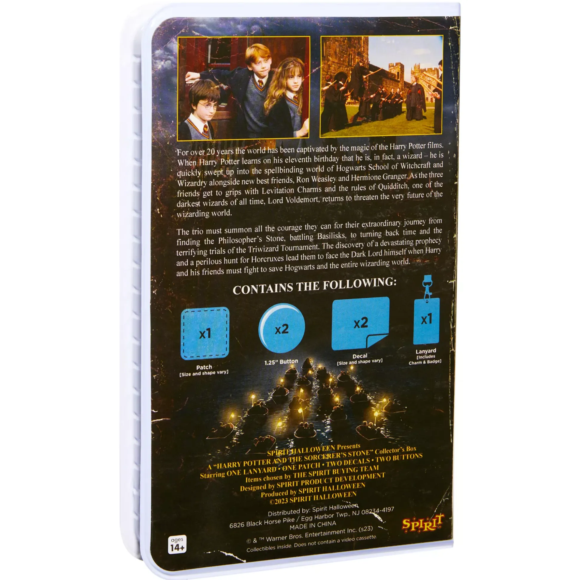 Harry Potter and The Sorcerer's Stone Video Collector Box