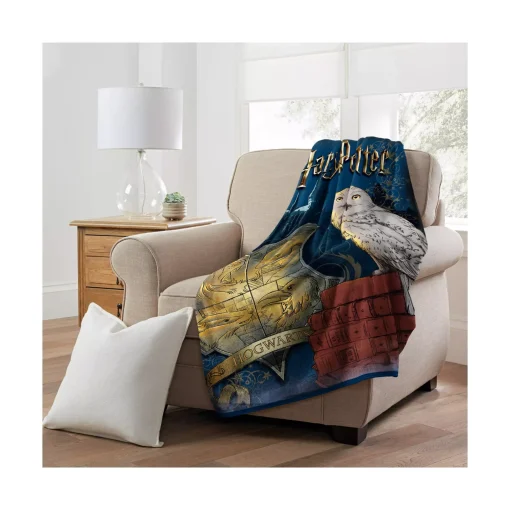 Harry Potter Magical World Fleece Blanket