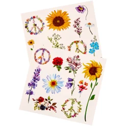 Hippie Temporary Tattoos