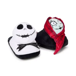 Jack and Sally Plush Slippers - The Nightmare Before Christmas