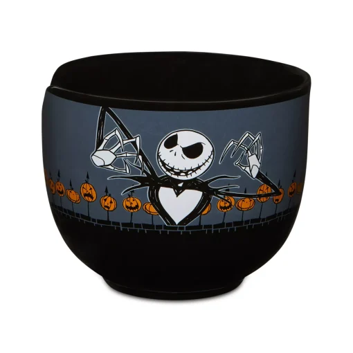 Jack Skellington Pumpkin Bowl with Chopsticks - The Nightmare Before Christmas
