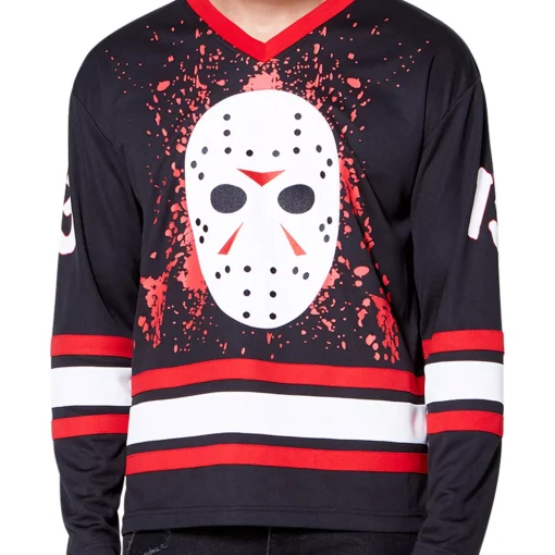 Jason Voorhees Plus Size Hockey Jersey - Friday the 13th