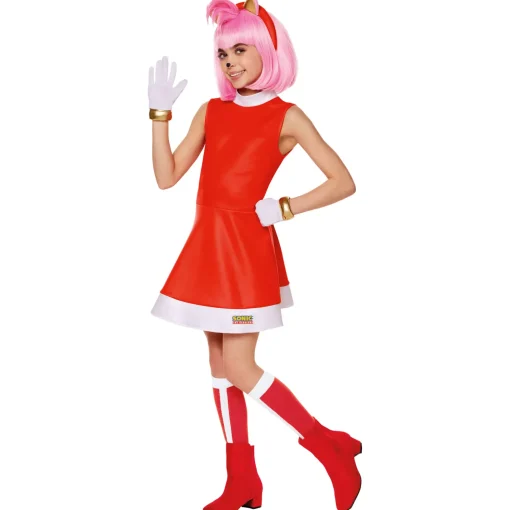 Kids Amy Rose Costume - Sonic the Hedgehog