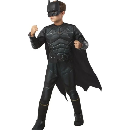 Kids Batman Costume Deluxe - The Batman