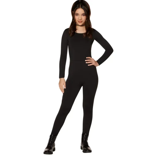Kids Black Catsuit