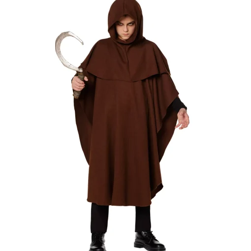 Kids Brown Deluxe Robe