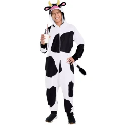Kids Cow Jumpsuit
