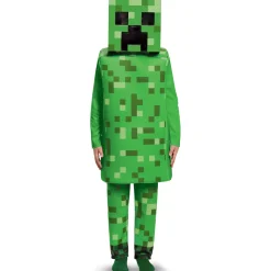 Kids Creeper Costume Deluxe - Minecraft
