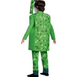 Kids Creeper Costume Deluxe - Minecraft