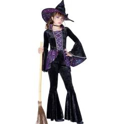 Kids Dark Magic Witch Costume