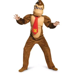 Kids Donkey Kong Muscle Costume - Super Mario Bros.