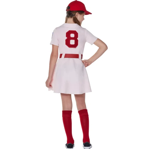 Kids Dottie Costume - A League of Their Own