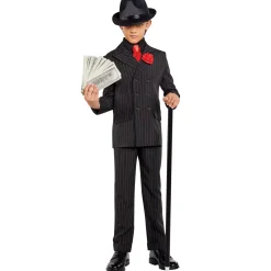 Kids Gangster Suit Costume